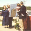 Unveiling of the bronze plaque that is displayed at the Mike Durfee State Prison